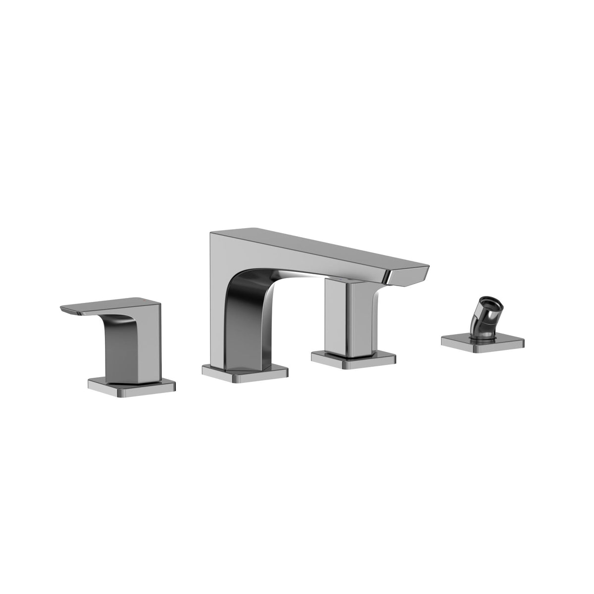 Ge - Widespread Roman Tub Filler Trim - 1/2" - Deck Mount