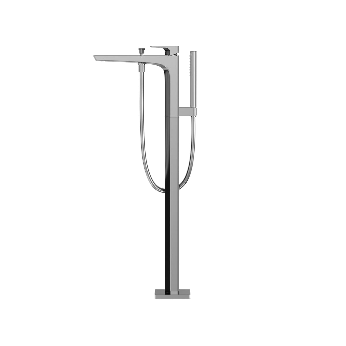Ge - Free-Standing Tub Filler - 1 Handle