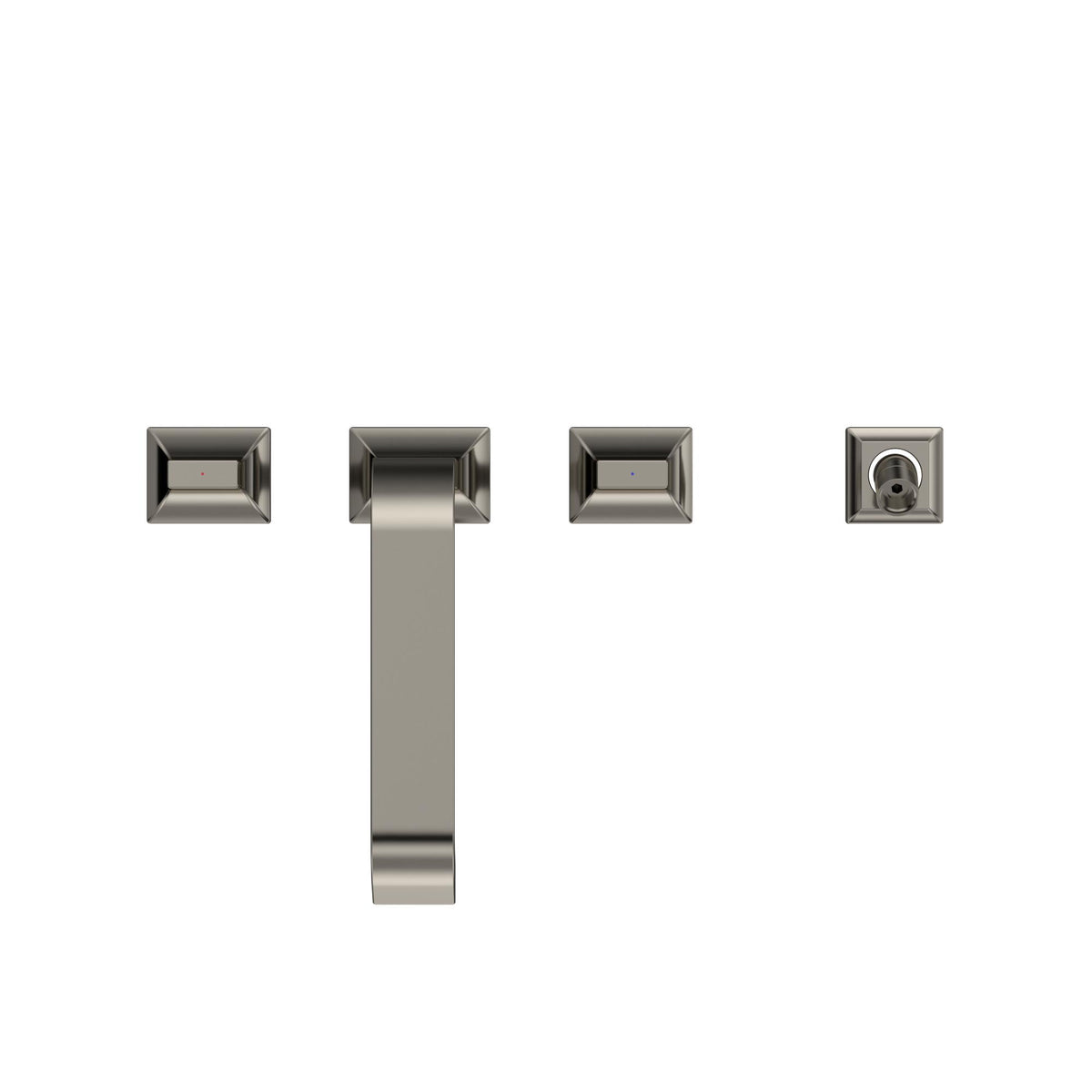 Gc - Widespread Roman Tub Filler Trim - 1/2" - Deck Mount