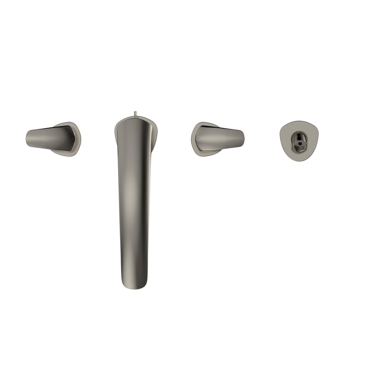 Gm - Widespread Roman Tub Filler Trim - 1/2" - Deck Mount