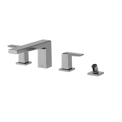 Gb - Widespread Roman Tub Filler Trim - 1/2" - Deck Mount