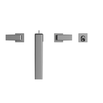 Gb - Widespread Roman Tub Filler Trim - 1/2" - Deck Mount