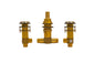 Toto® TBN02201U Rough-In Valve, 1/2 in NPSM Inlet, 20 to 80 psi Pressure, Brass Body, Import