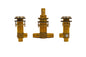 Toto® TBN02202U Rough-In Valve, 1/2 in NPSM Inlet, 20 to 80 psi Pressure, Brass Body, Import