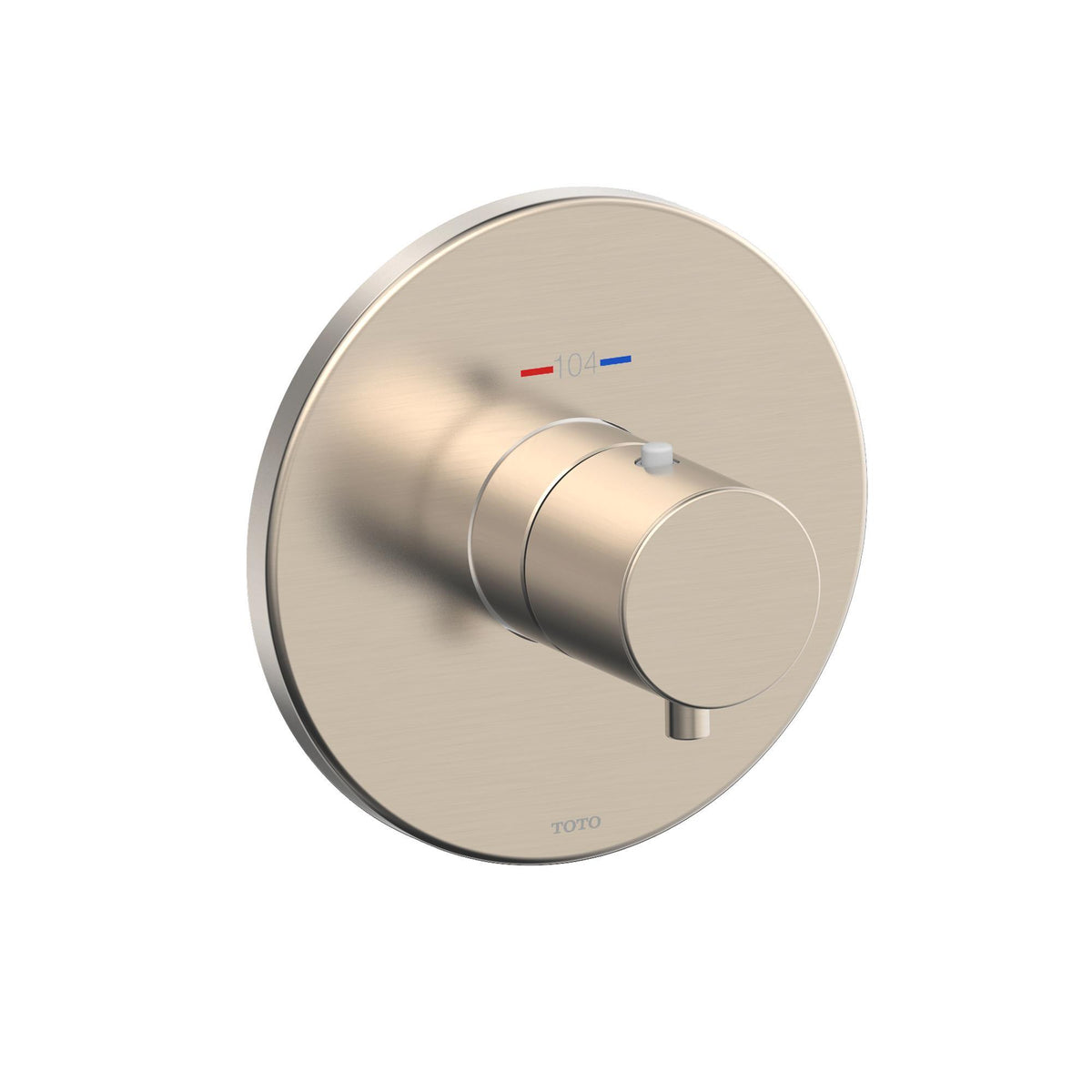 Round Shower Trim - Thermostatic