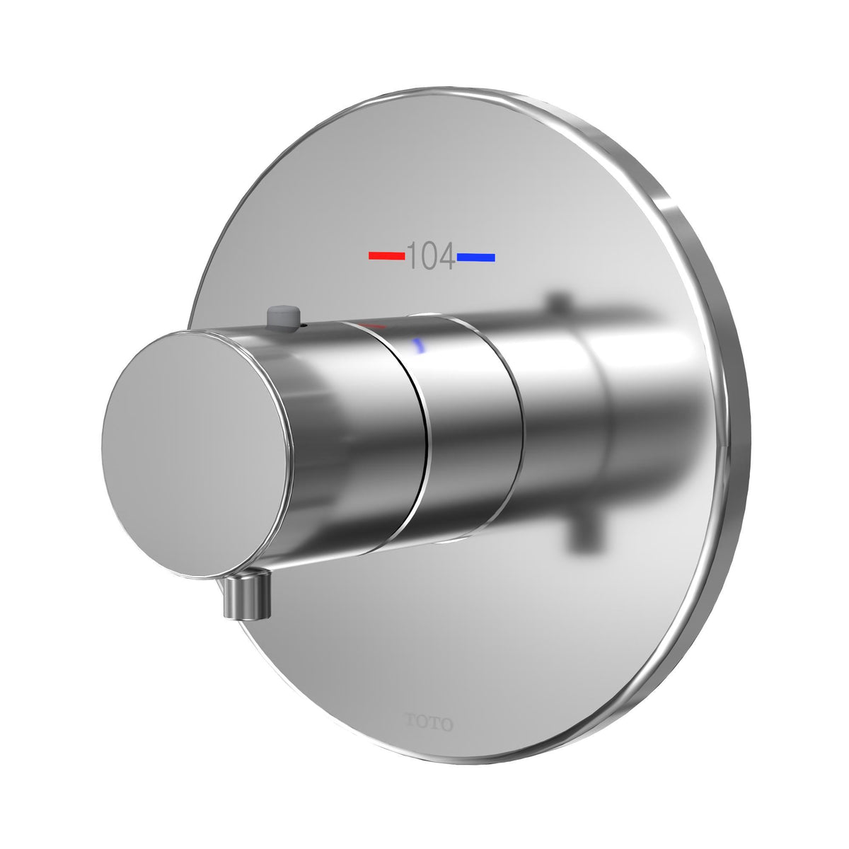 Round Shower Trim - Thermostatic