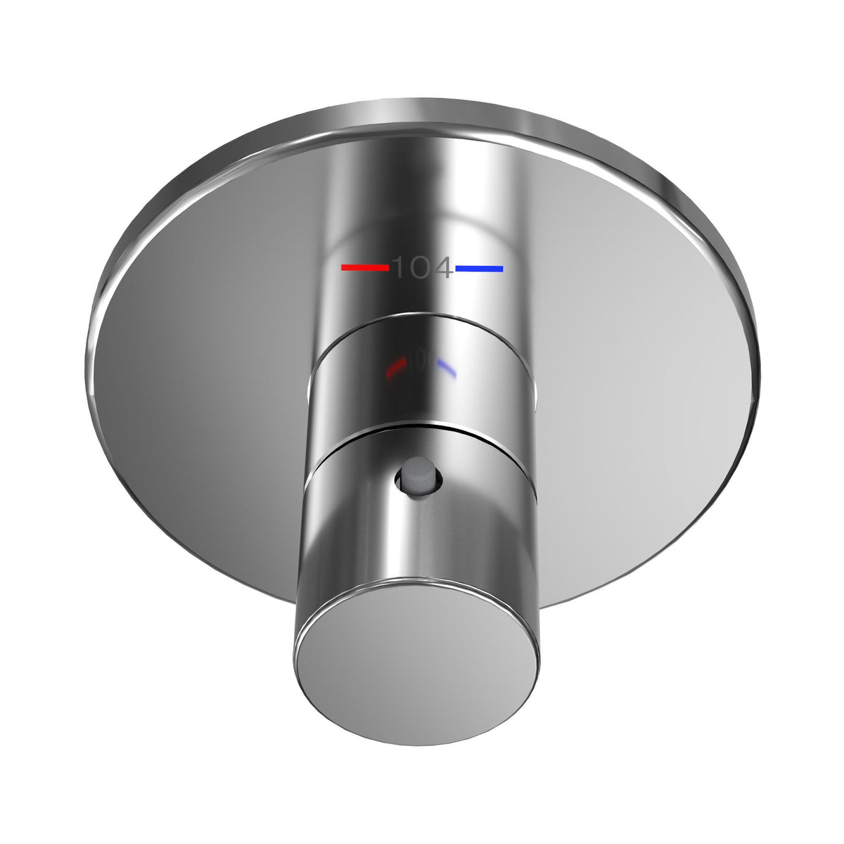 Round Shower Trim - Thermostatic