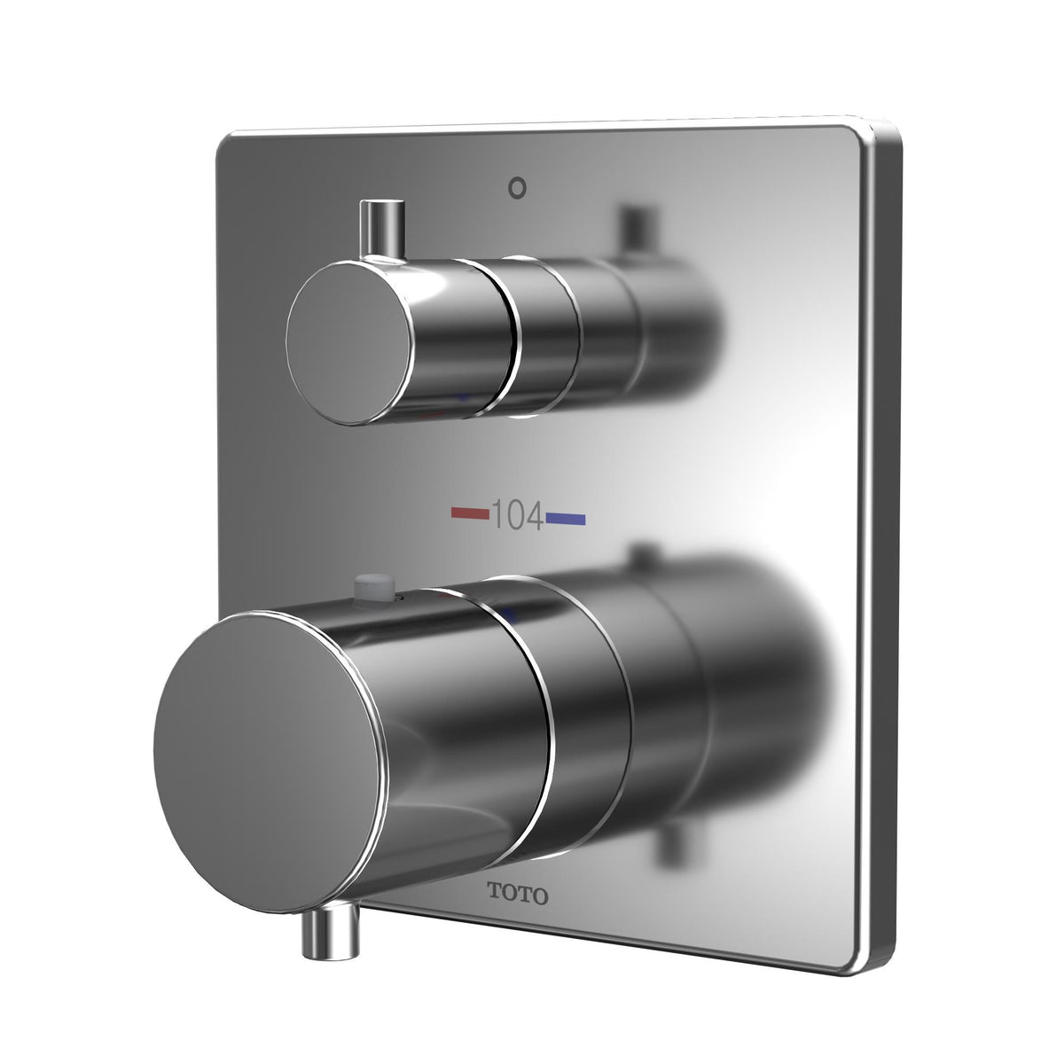 Square Shower Trim - Thermostatic