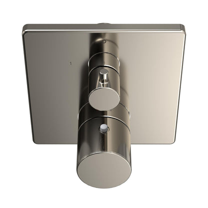 Square Shower Trim - Thermostatic