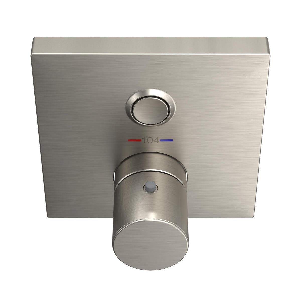 1-Function Square Shower Trim - Wall Mount - Solid