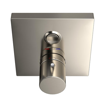 1-Function Square Shower Trim - Wall Mount - Solid