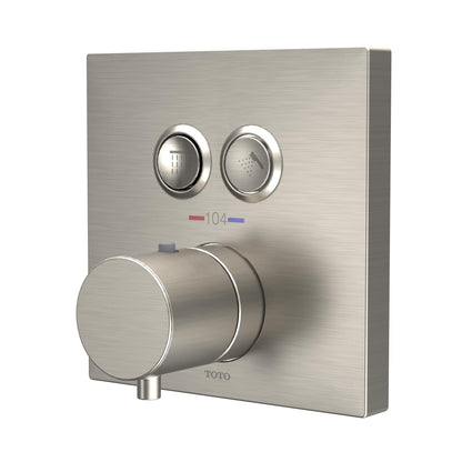 2-Function Square Shower Trim - Wall Mount - Solid