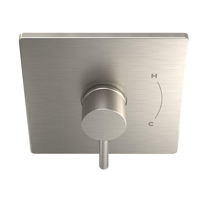 Global - Square Shower Trim - Wall Mount - /Zinc Alloy