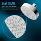 Toto® TBW03001U4#CP L Series Classic Multi-Function Showerhead, 1.75 gpm Max Flow, 5 Sprays, Shower Arm Mount, 4 in Head, Import