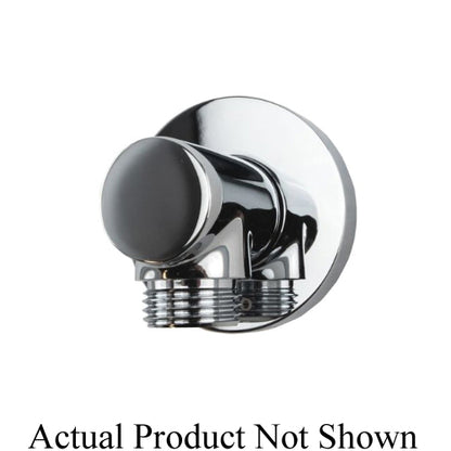 1/2" Round Hand Shower Wall Outlet - NPT x G 1/2