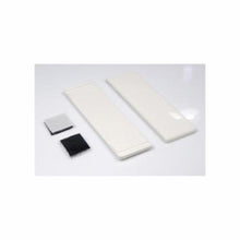 Toto® 2-Piece Side Plate With Velcro Tape, For Use With Soiree™ CST964CF(G)/MS964214CF/MS964214CFG 1.6 gpf UniFit Rough-In Cyclone Flush Elongated Toilet
