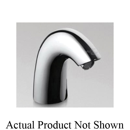 Toto® TEL105-C20E#CP EcoPower® Single Supply Self-Adjusting Electronic Sensor Faucet Kit, Commercial, 0.5 gpm Flow Rate, 2-15/16 in H Spout, 1 Faucet Holes, Polished Chrome, Function: Touchless