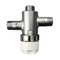 Toto® TLT20 Thermostatic Mixing Valve, G1/2 Nominal, Threaded End Style, 15 to 80 psi Pressure, Solid Brass Body, Polished Chrome, Import, Commercial/Residential