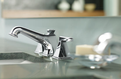 Toto® Widespread Lavatory Faucet, Connelly®, Residential, 1.2 gpm Flow Rate, 2-15/16 in H Spout, 6 to 12 in Center, 2 Handles, Pop-Up Drain