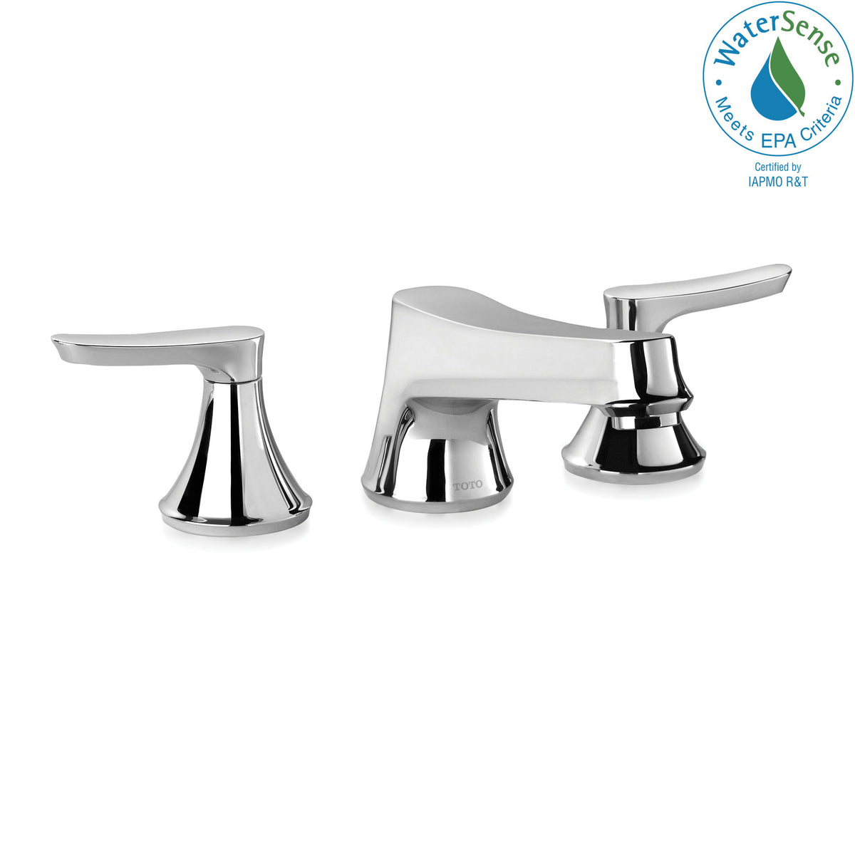 Toto® Wyeth™, Residential, 1.2 gpm Flow Rate, 2-7/16 in H Spout, 6 to 12 in Center, 2 Handles, Pop-Up Drain