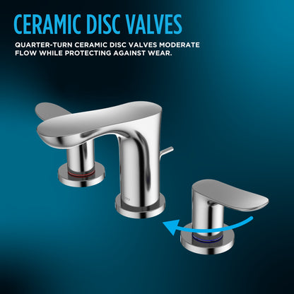 Gr Series - Bathroom Sink Faucet - Deck Mount - 1.2 GPM