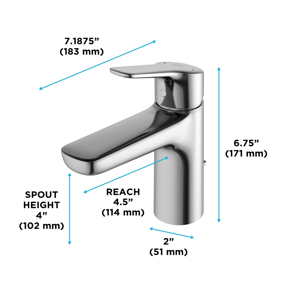 Gs Series - Faucet - Deck Mount - 1.2 GPF