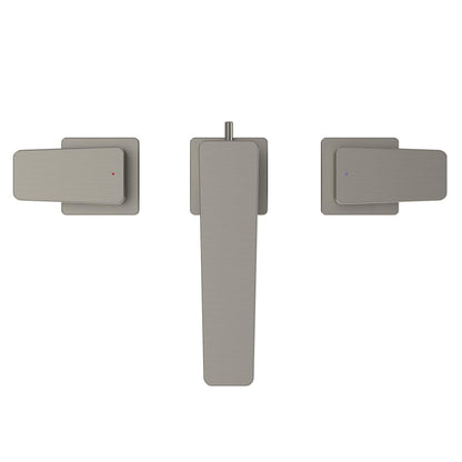 Ge - Widespread Bathroom Sink Faucet - Deck Mount - 1.2 GPM