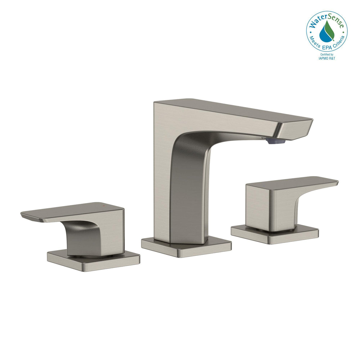 Ge - Widespread Bathroom Sink Faucet - Deck Mount - 1.2 GPM