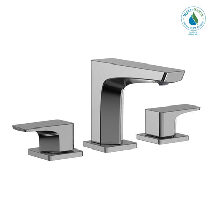 Ge - Widespread Bathroom Sink Faucet - Deck Mount - 1.2 GPM