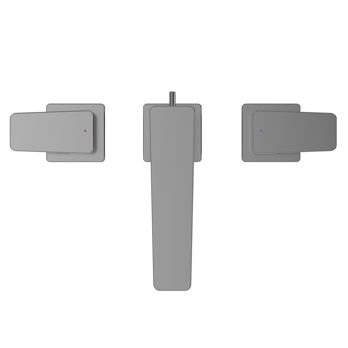 Ge - Widespread Bathroom Sink Faucet - Deck Mount - 1.2 GPM