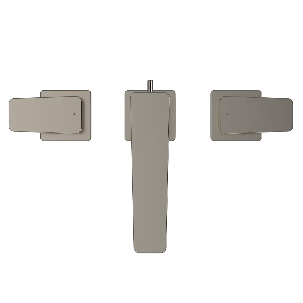 Ge - Widespread Bathroom Sink Faucet - Deck Mount - 1.2 GPM