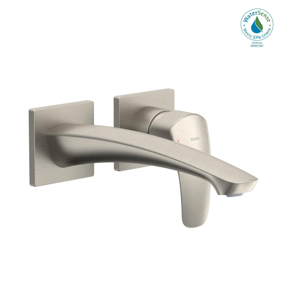 Gm - Long Bathroom Faucet - Wall Mount - 1.2 GPM