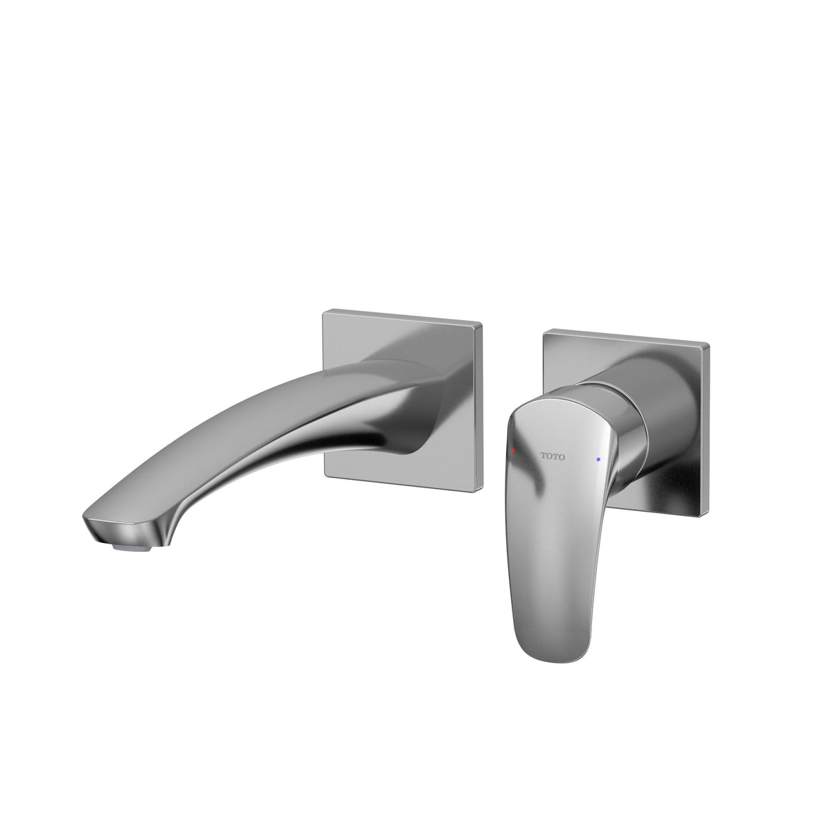 Gm - Long Bathroom Faucet - Wall Mount - 1.2 GPM