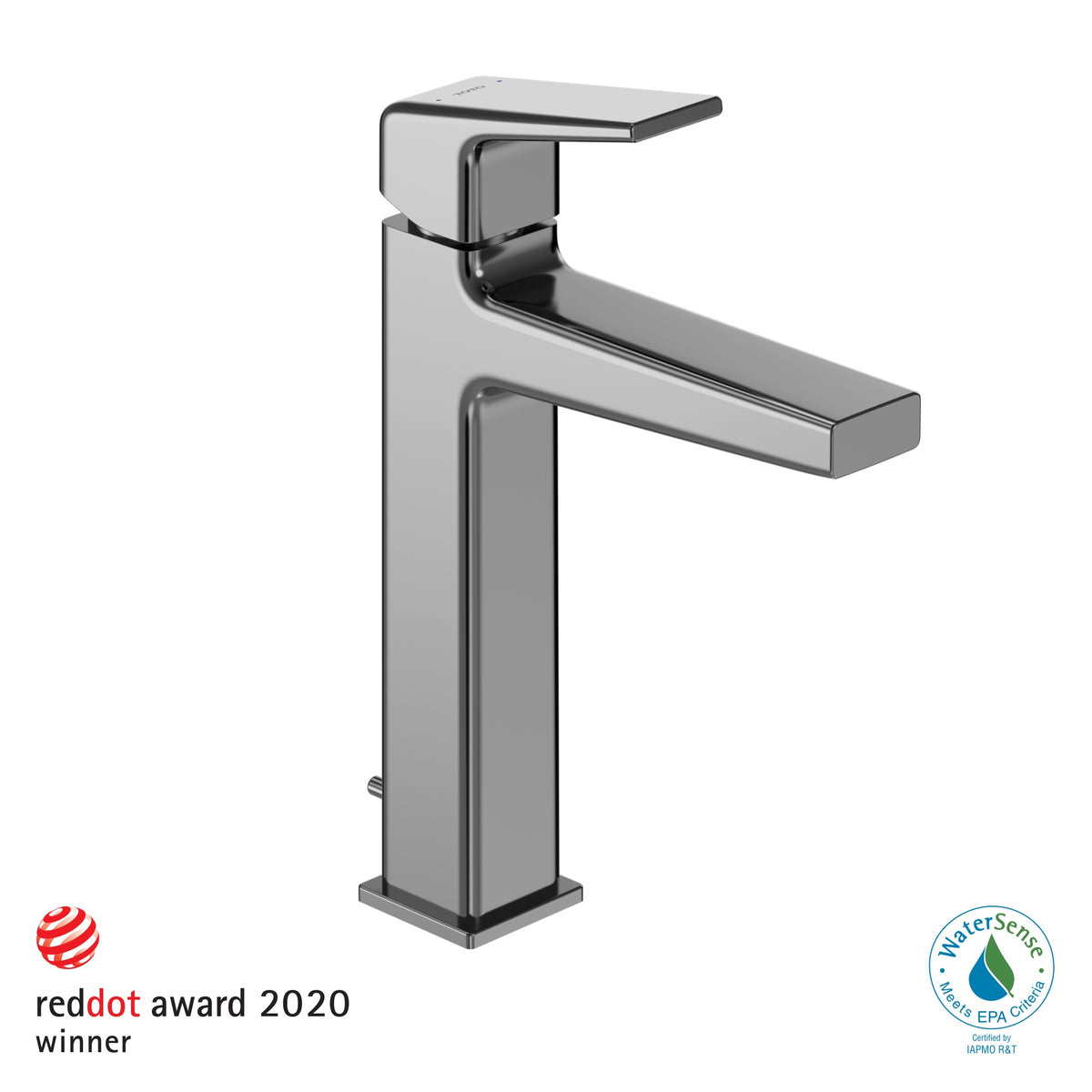 Gb - Semi-Vessel Bathroom Sink Faucet - Deck Mount - 1.2 GPM