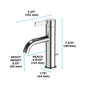 Gf - Bathroom Sink Faucet - Deck Mount - 1.2 GPM