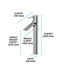 lb Series - Vessel Bathroom Sink Faucet - Deck Mount