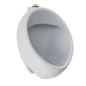 Toto® UT105UG#01 Ultra High Efficiency Washout Urinal, Elongated Bowl, 0.125 gpf Flush Rate, Top Spud, Wall Mount, Cotton