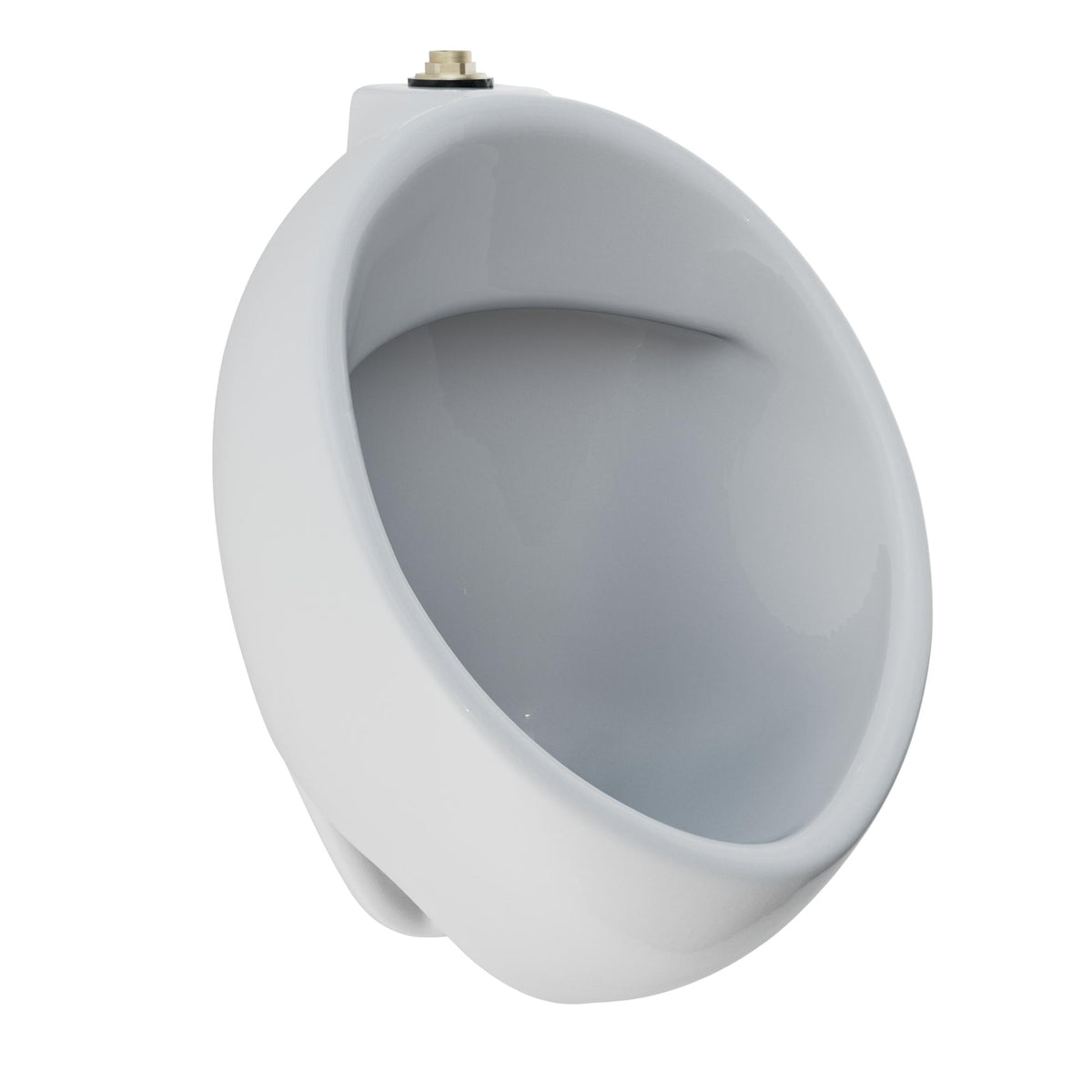 Toto® UT105U#01 Ultra High Efficiency Washout Urinal, Elongated Bowl, 0.125 gpf Flush Rate, Top Spud, Wall Mount, Cotton
