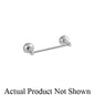 Traditional Series A - 8" Towel Bar - Solid Metal