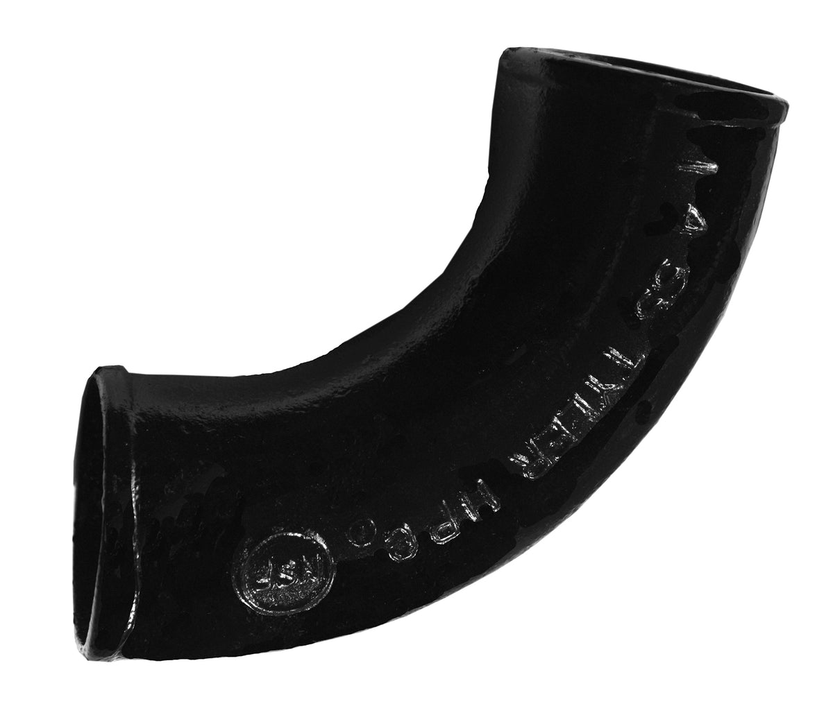 8" Cast Iron Short Sweep - No-Hub