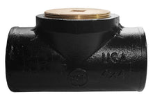 4" Test Tee - with Type A Brass Plug