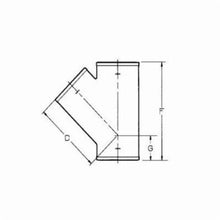 Tyler Pipe 383291 Pipe Wye-Branch, Wye, 3 x 3 x 1-1/2 in Nominal, No-Hub End Style, Cast Iron