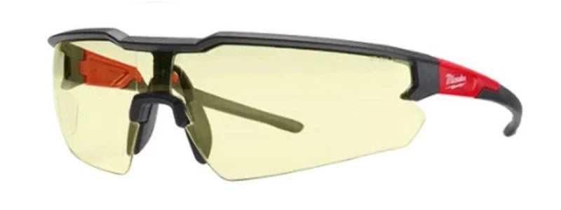 Safety Glasses - Yellow Anti-Scratch Lenses (Polybag)