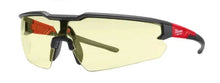 Safety Glasses - Yellow Anti-Scratch Lenses (Polybag)