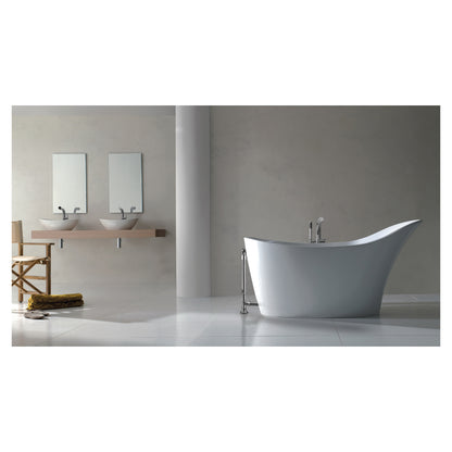Amalfi - Contemporary Double-Ended Bathtub - Freestanding
