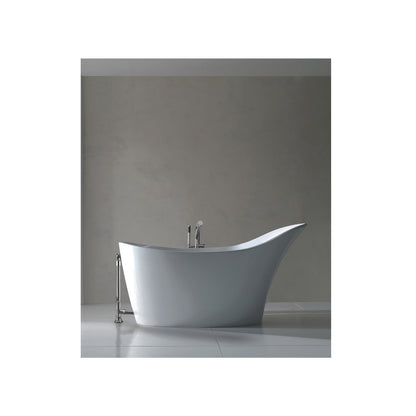 Amalfi - Contemporary Double-Ended Bathtub - Freestanding