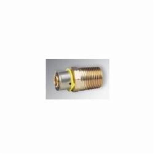 Viega 80541 Model 2811NG Adapter, 3/4 in Nominal, PEX Press x MNPT End Style, Bronze