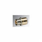 Viega 82021 Model 2813.5NG Tubing Adapter, 1/2 in Nominal, PEX Press x FNPT End Style, Bronze