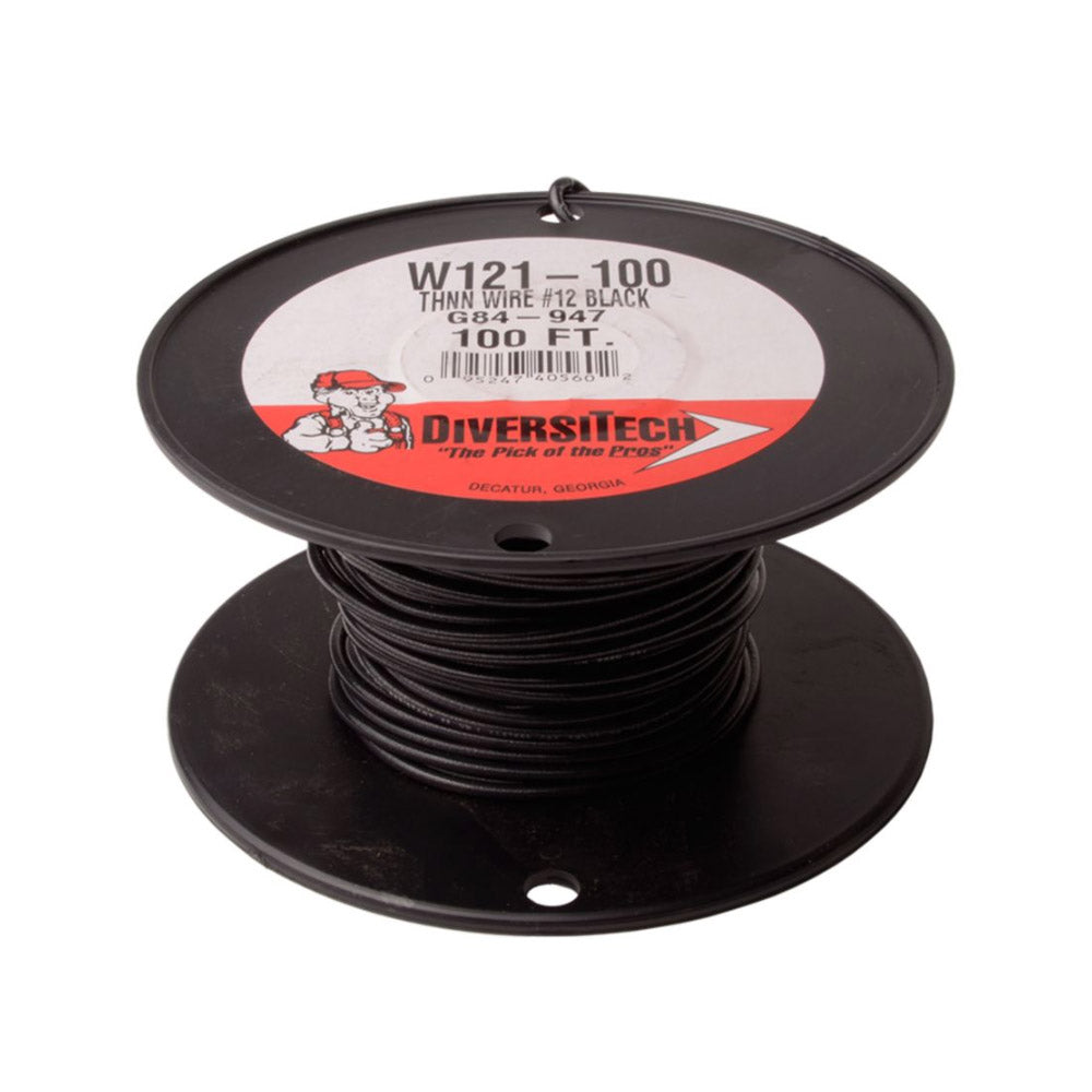 12 GAUGE 19 STRD THHN WIRE BLK