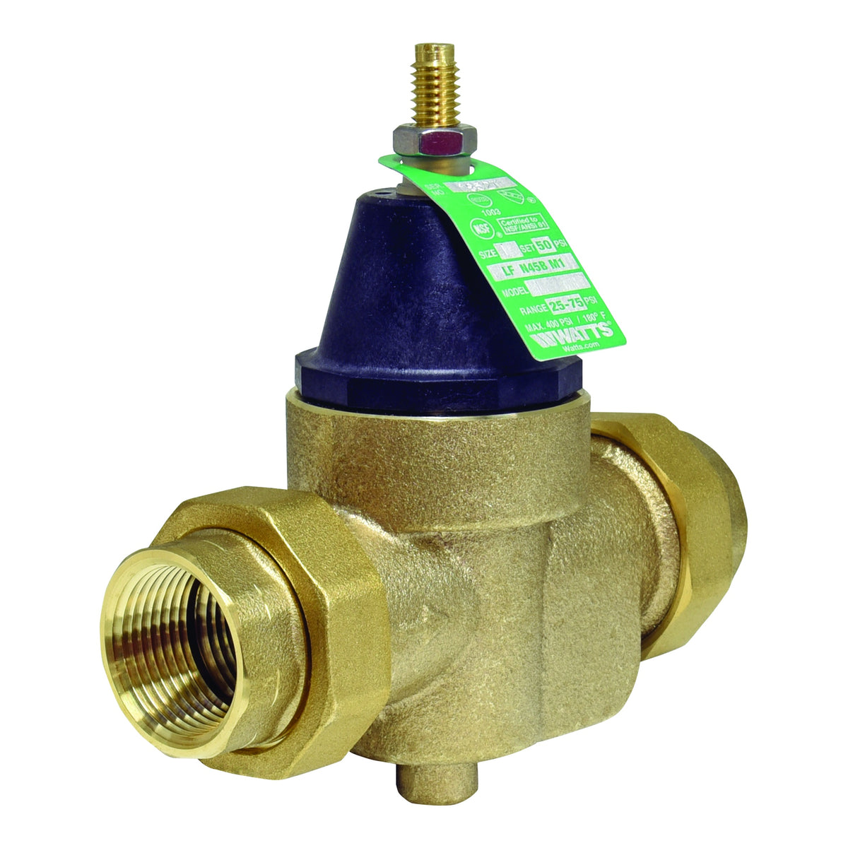 Capacity Pressure Reducing Valve - Double Union FNPT